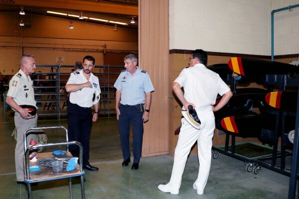 Tablada Centenaria Aviación - Visita De Una Delegacion De La Fuerza Aerea Francesa A La Maestranza Aerea De Sevilla